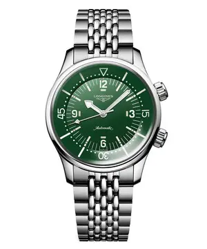 Longines Legend Diver Watch L3.764.4.06.6, Verze: zelená 