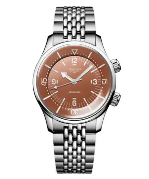 Longines Legend Diver Watch L3.764.4.96.6, Verze: oranžová 
