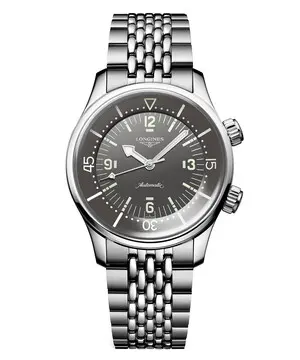 Longines Legend Diver Watch L3.764.4.99.6, Verze: šedá 
