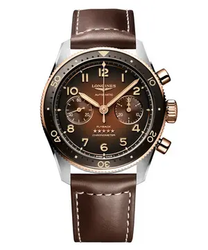 Longines Spirit Flyback L3.821.5.59.2, Verze: hnědá 