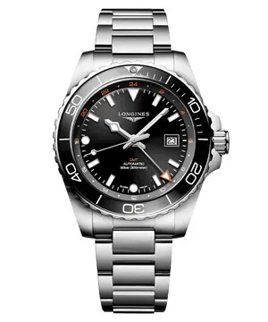 Longines HydroConquest GMT L3.890.4.56.6, Verze: černá 