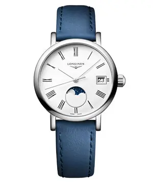Longines Elegant Lady Moonphase L4.330.4.11.2, Verze: modrá 
