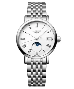 Longines Elegant Lady Moonphase L4.330.4.11.6, Verze: stříbrná 