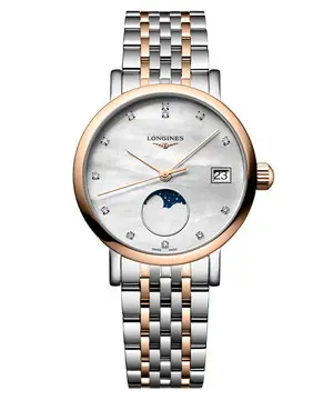 Longines Elegant Lady Moonphase L4.330.5.87.7, Verze: růžové zlato 