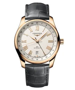 Longines Master Collection GMT L2.844.8.71.2, Verze: růžové zlato 