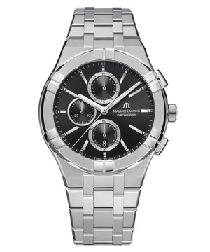 Maurice Lacroix Aikon Quartz Chronograph AI1118-SS002-330-1, Verze: černá 