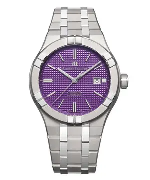 Maurice Lacroix Aikon Automatic Titanium AI6008-TT032-430-1, Verze: fialová 