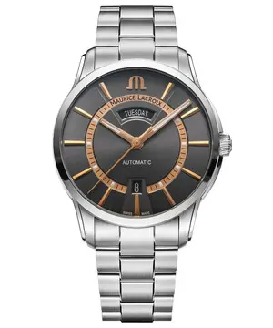 Maurice Lacroix Pontos Day Date PT6358-SS002-333-1, Verze: šedá2 