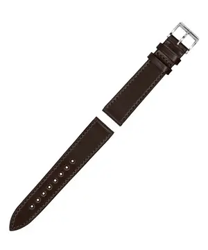 Řemínek MeisterSinger SCF12 hnědý, Verze: hnědá, Šířka řemínku: 18 mm, Šířka u spony: 16 mm 