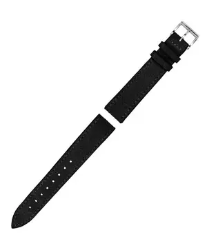Řemínek MeisterSinger SV11 černý, Verze: černá, Šířka řemínku: 18 mm, Šířka u spony: 16 mm 