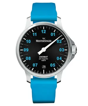 MeisterSinger Unomat UN902BLU, Verze: modrá2 