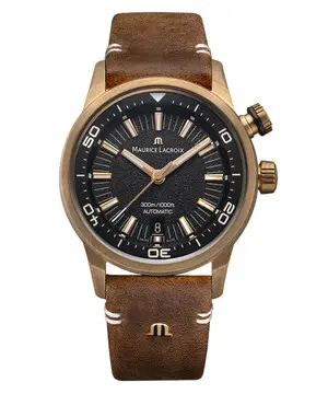 Maurice Lacroix Pontos S Diver Limited Edition PT6248-BRZ01-330-3, Verze: hnědá 