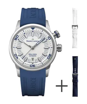 Maurice Lacroix Pontos S Diver PT6248-SS00L-130-4, Verze: modrá 