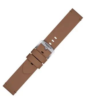 Řemínek Tissot T852.048.223, Barva řemínku: světle hnědý, Verze: hnědá2 