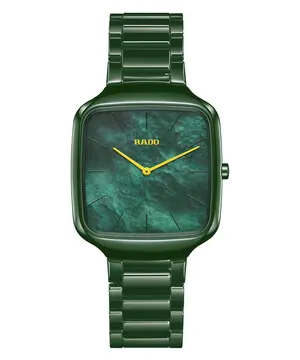Rado True Square Thinline R27047902, Verze: zelená 