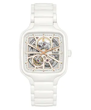 Rado True Square Automatic Open Heart R27073012, Verze: bílá2 