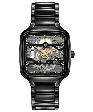 Rado True Square Automatic Skeleton R27124162, Verze: černá 