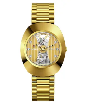 Rado DiaStar Original Open Heart R12064263, Verze: žluté zlato 