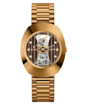 Rado DiaStar Original Open Heart R12065303, Verze: růžové zlato 