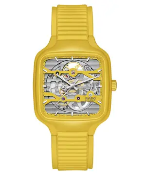 Rado True Square Automatic Skeleton R27177255, Verze: žlutá 