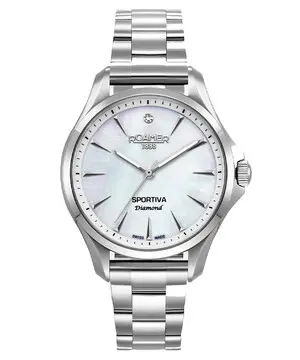 Roamer Sportiva Diamond 865847 41 20 50, Verze: bílá 