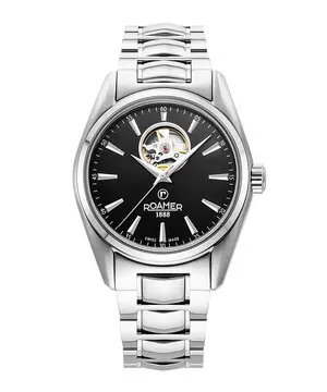 Roamer Searock Master Automatic Open Heart 984985 41 85 20, Verze: černá 