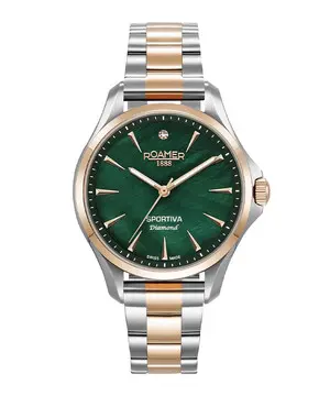 Roamer Sportiva Diamond 865847 49 70 50, Verze: růžové zlato 