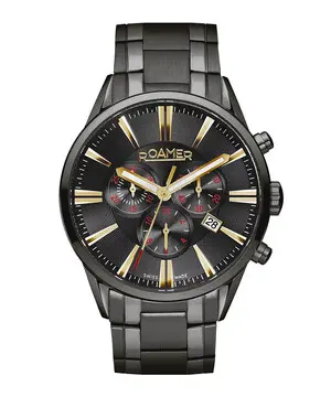 Roamer Superior Chrono 508837 45 85 50, Verze: černá 