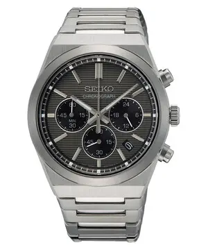 Seiko Sport Chronograph SSB455P1, Verze: šedá 