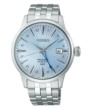Seiko Presage Automatic Cocktail Time Skydiving SSK037J1, Verze: modrá 