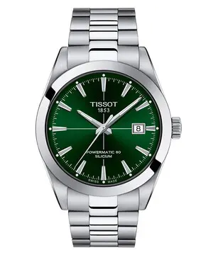 Tissot Gentleman Powermatic 80 Silicium T127.407.11.091.01, Verze: zelená 