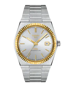 Tissot PRX Powermatic 80 Steel & 18K Gold T931.407.41.031.01, Verze: stříbrná2 