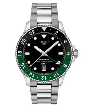 Tissot Seastar 1000 Quartz GMT T120.852.11.051.00, Verze: stříbrná 