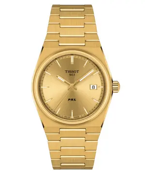 Tissot PRX T137.210.33.021.00, Verze: žluté zlato 