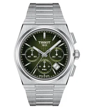 Tissot PRX Automatic Chronograph T137.427.11.091.00, Verze: zelená 