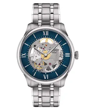 Tissot Chemin Des Tourelles Squelette T139.836.11.048.00, Verze: stříbrná 