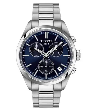 Tissot PR 100 Chronograph T150.417.11.041.00, Verze: modrá 