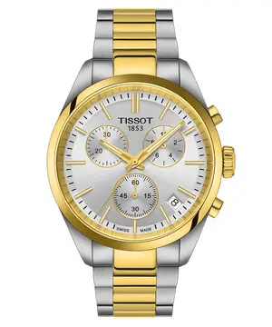Tissot PR 100 Chronograph T150.417.22.031.00, Verze: žluté zlato2 