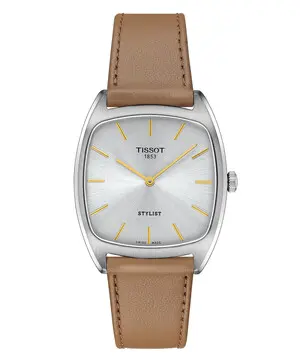 Tissot Stylist T159.909.16.031.00, Verze: hnědá 