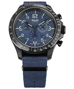 Traser P67 Officer Pro Chronograph Blue 109461, Verze: modrá 