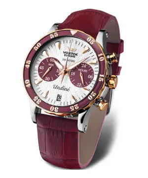 Vostok Europe Undine VK64-515E567, Verze: vínová 