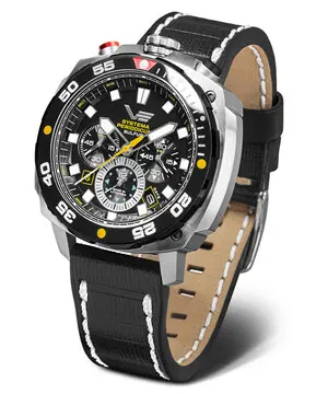 Vostok Europe Systema Periodicum Sulfur VK67-650E725, Verze: černá 