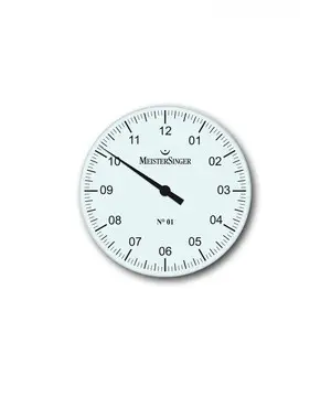 Hodiny MeisterSinger WU18 18 cm, Verze: bílá 
