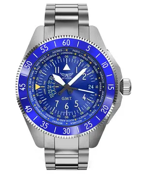 Aviator Airacobra GMT V.1.37.0.308.5, Verze: modrá 