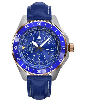 Aviator Airacobra GMT V.1.37.3.308.4, Verze: modrá2 
