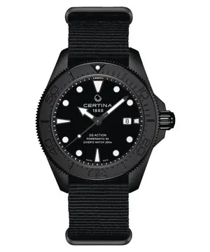 Certina DS Action Diver C032.607.38.051.00, Verze: černá 