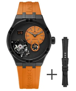 Maurice Lacroix Aikon Master Grand Date Technicolour AI6118-DLB0J-530-J, Verze: oranžová 
