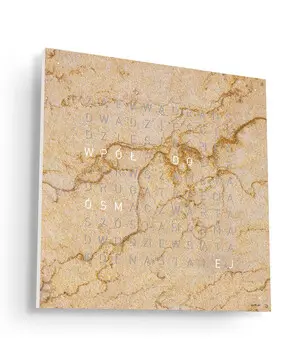 Hodiny Qlocktwo Earth 45 Desert 