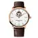 Pánské hodinky Frederique Constant Slimline Auto Heart Beat FC-312V4S4, Verze: hnědá 
