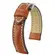 Řemínek Hirsch Heavy Calf zlatohnědý 22 mm L - 120/80, Verze: hnědá2, Šířka řemínku: 22 mm, Šířka u spony: 20 mm 